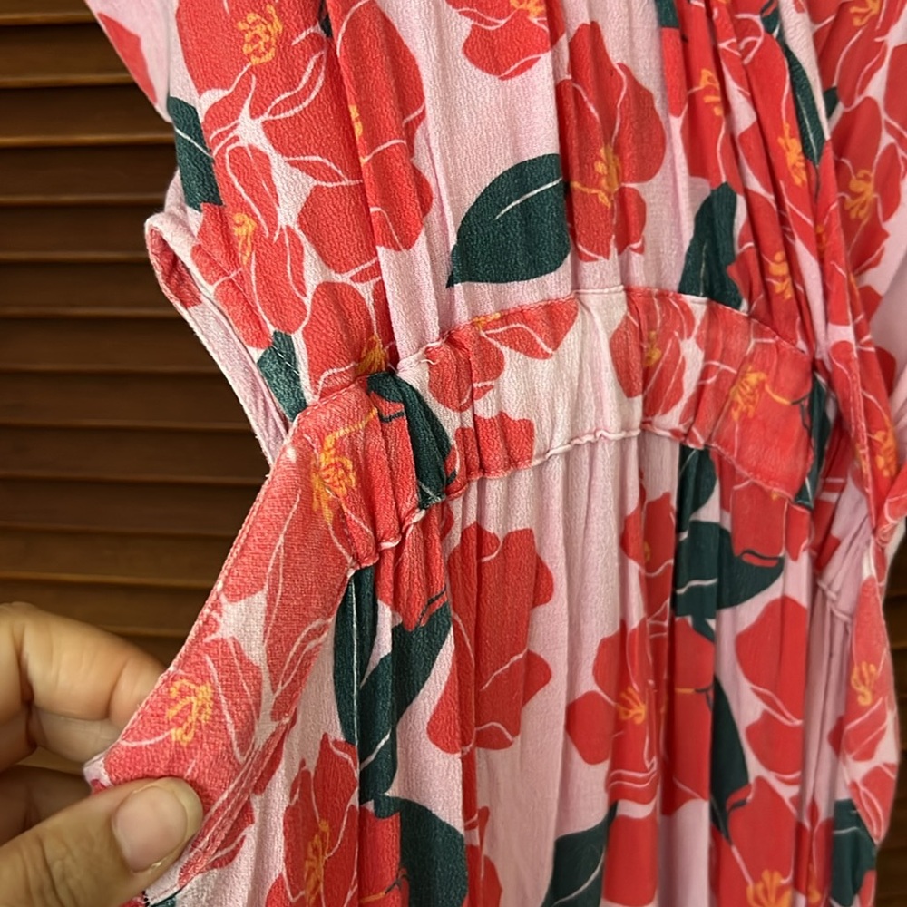 Ava Sky Faux Wrap Dress - Picture 3 of 7